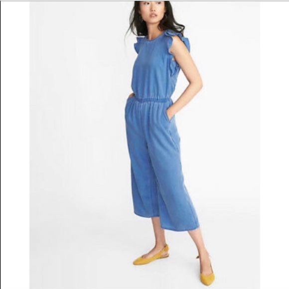 old navy wide leg jumpsuit